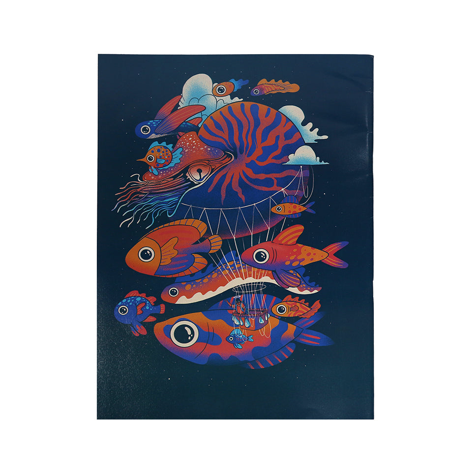 سكتش صبحي - 10 سكتشات ايطالي - دبوس - مقاس A4 - ورقة 60 - ( صماء) - غلاف كوشيه