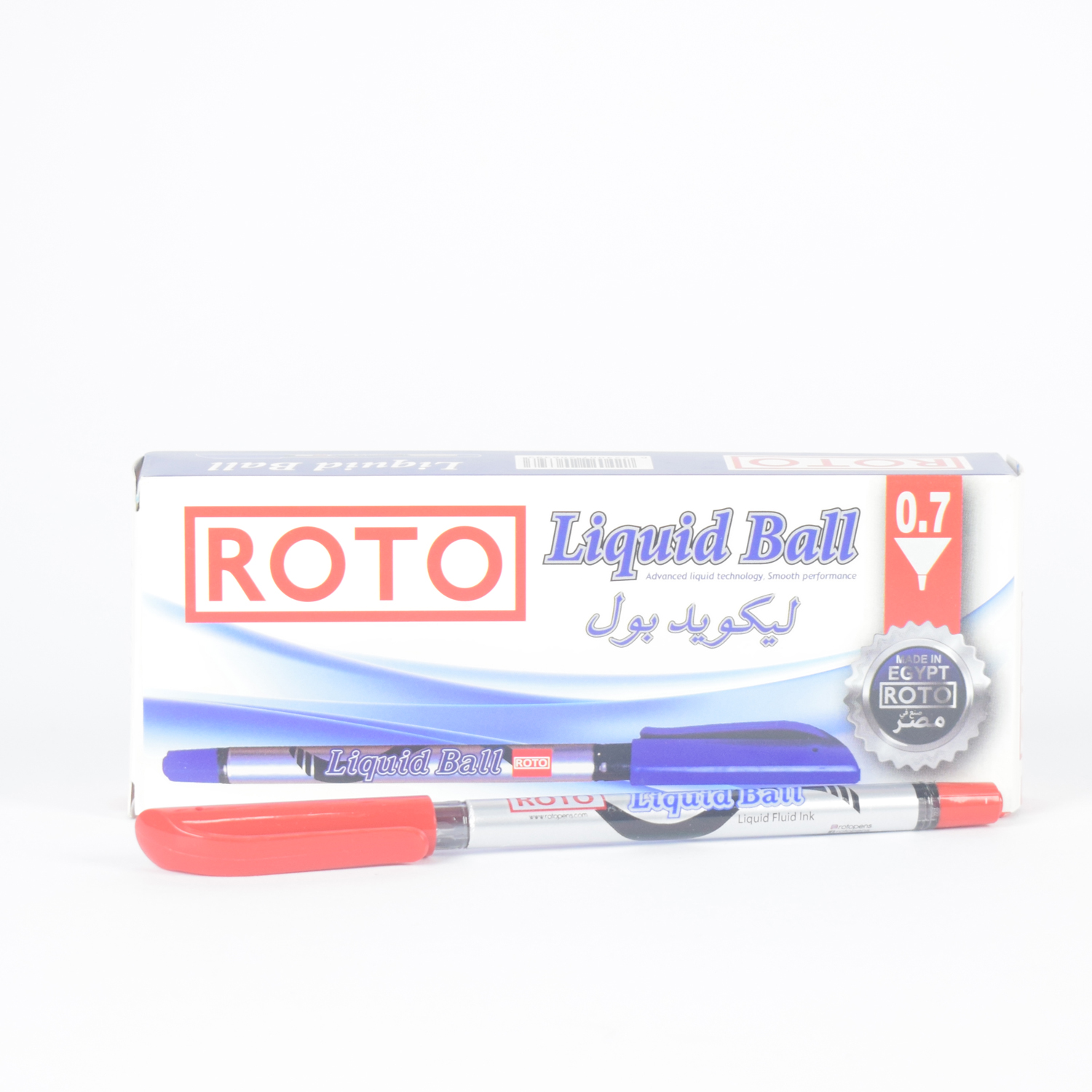قلم روتو احمر Liquid Ball