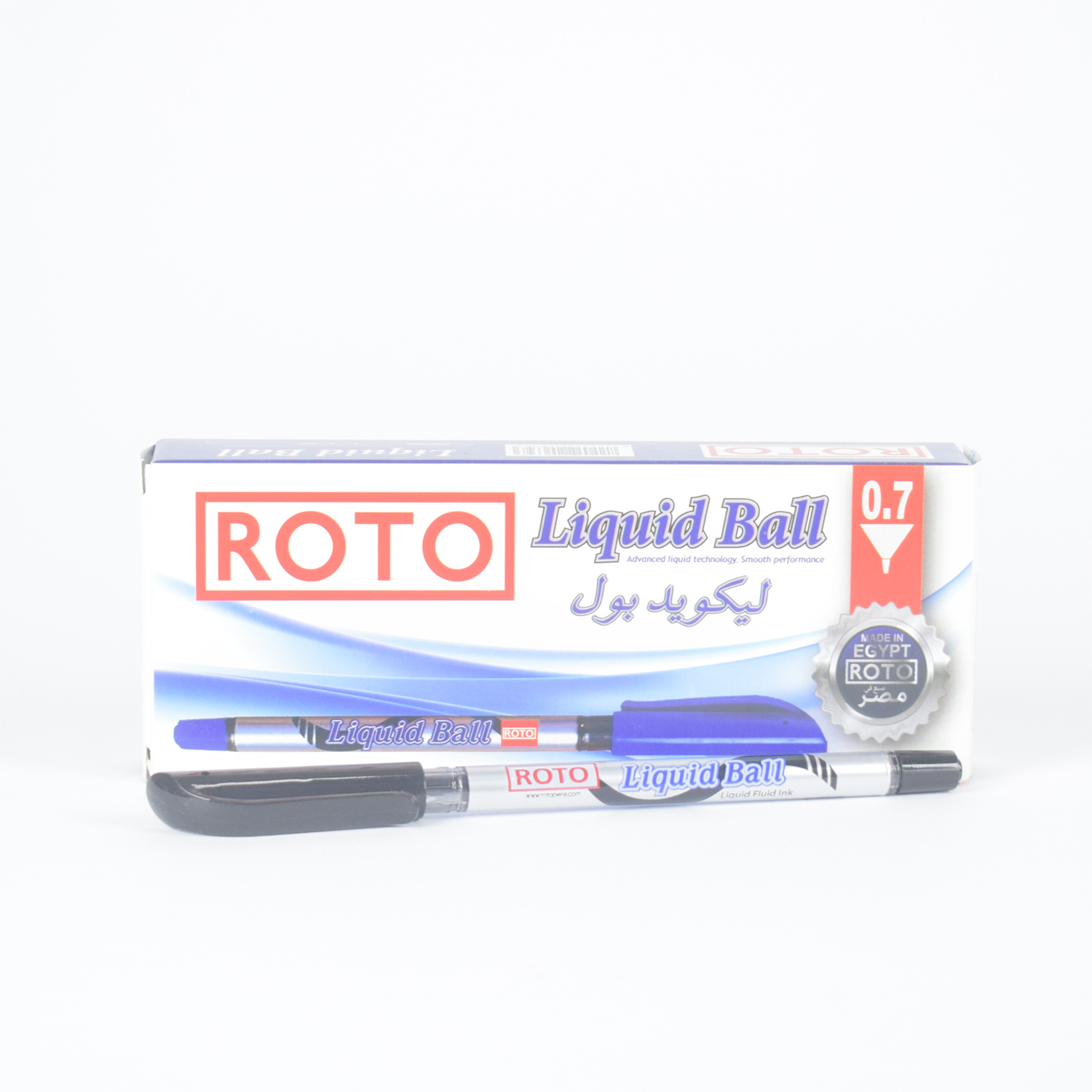  قلم روتو اسود Liquid Ball