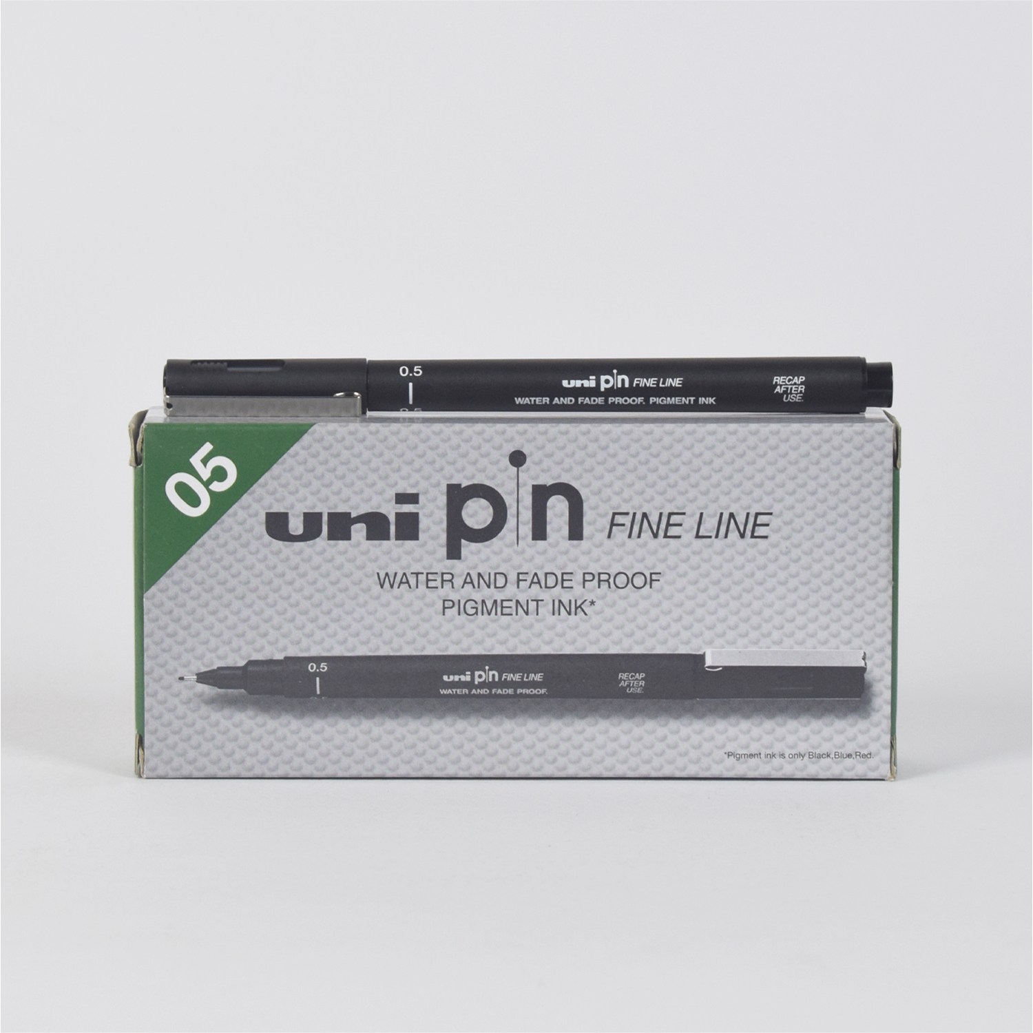 قلم ريشة اسود 0.5 uni pin